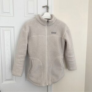 Columbia White Fleece Jacket